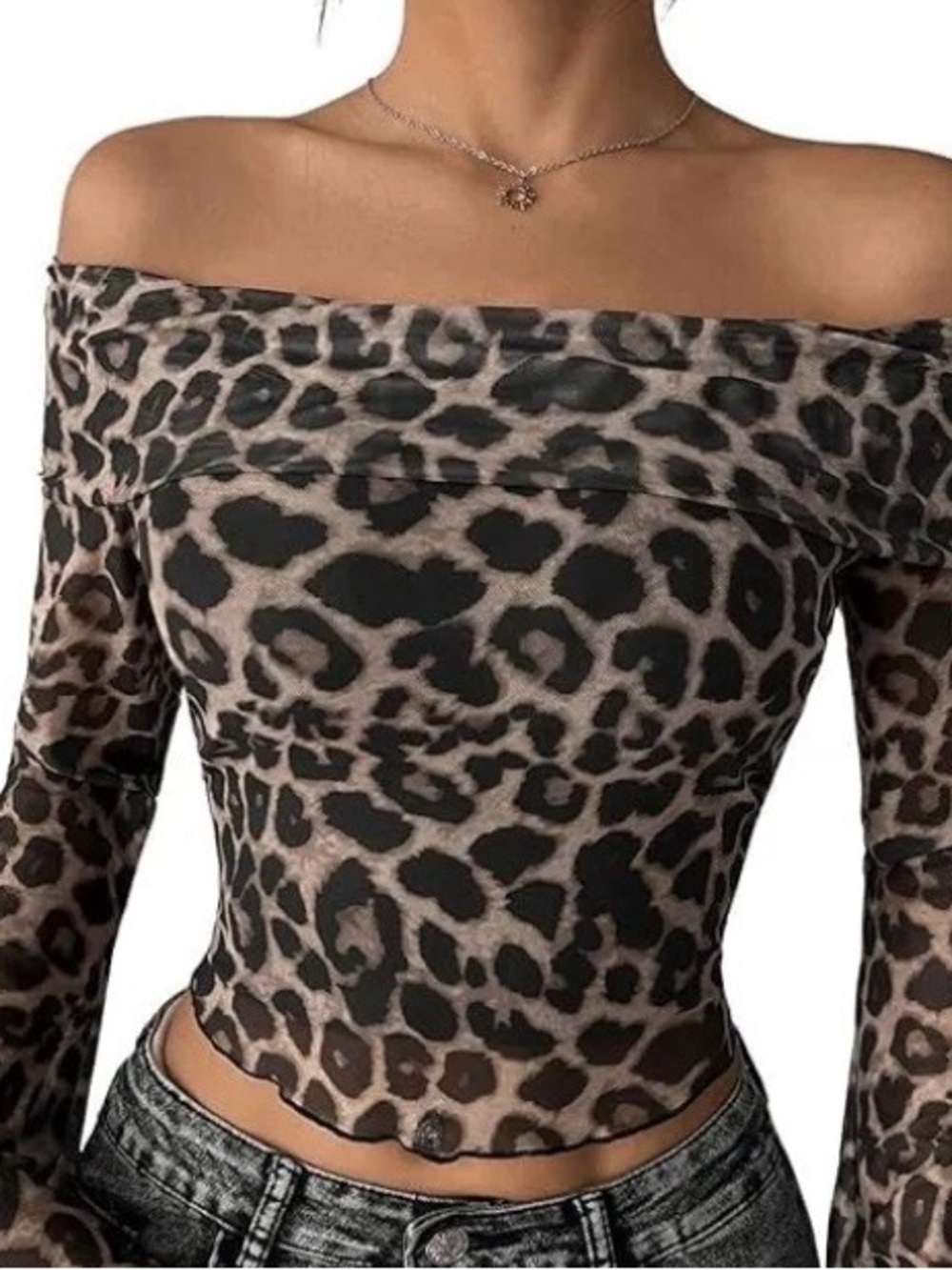 H&M Leopard Top